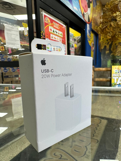 USB-C 20W power adapter in its retail box at Mobile Zone