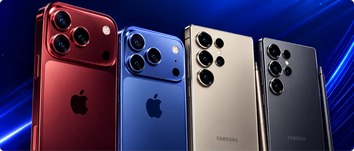 iPhone and Samsung collection showcase
